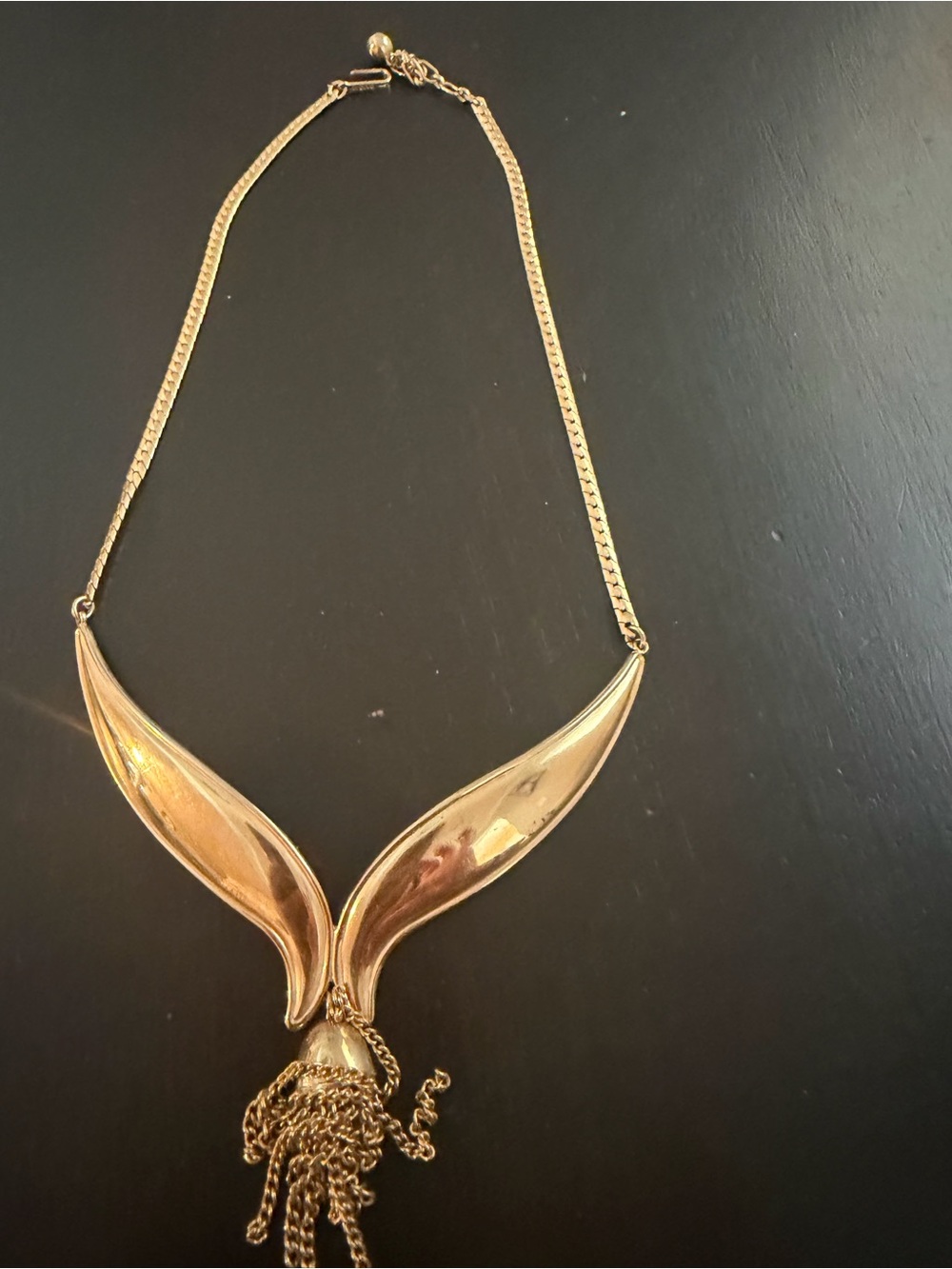 Gold Statement Tassel Bib Necklace - Women Jewelry Avon